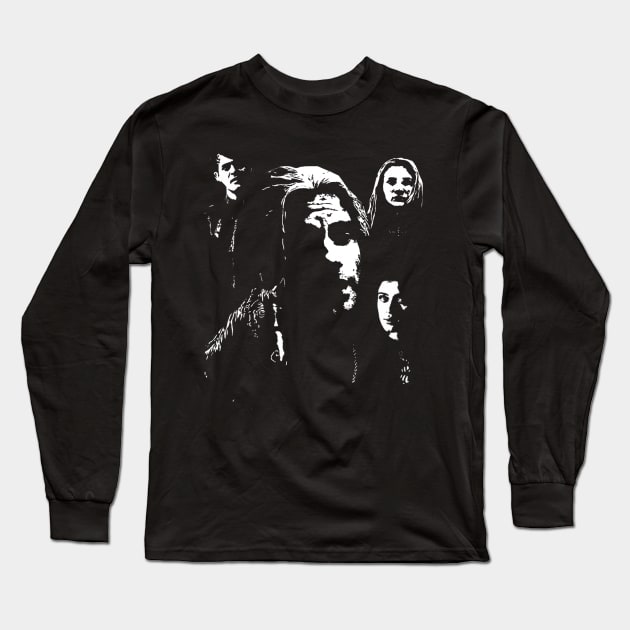 Geralt, Yennefer, Ciri, Jaskier and Roach Long Sleeve T-Shirt by Diversions pop culture designs